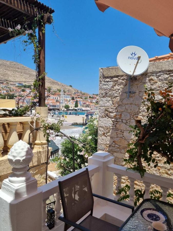 Mansion House Villa Chalki Town Exterior foto